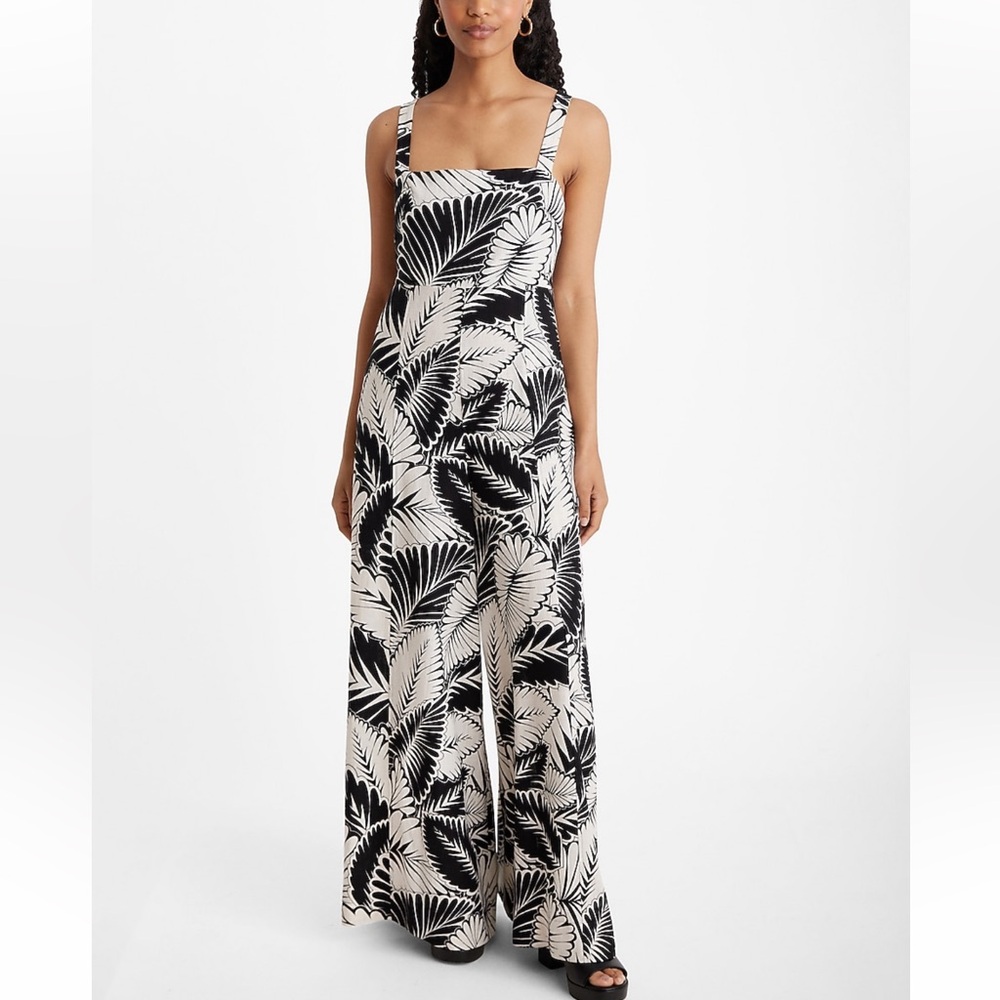 Linen Wide Leg Jumpsuit
